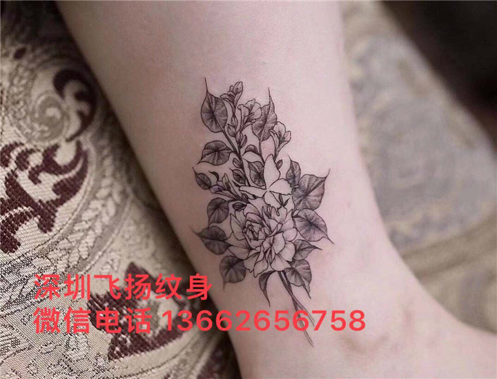 深圳飞扬纹身作品完成图 6 