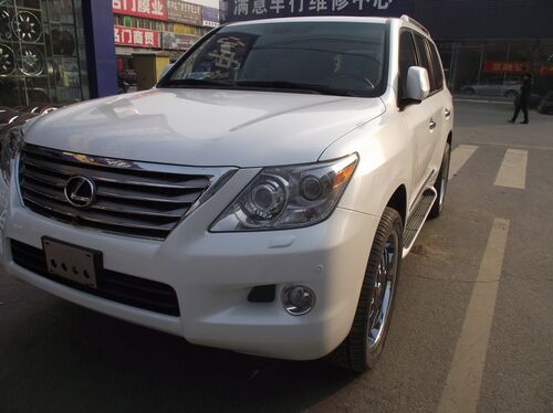 许昌猫头鹰改灯,丰田-LX570 