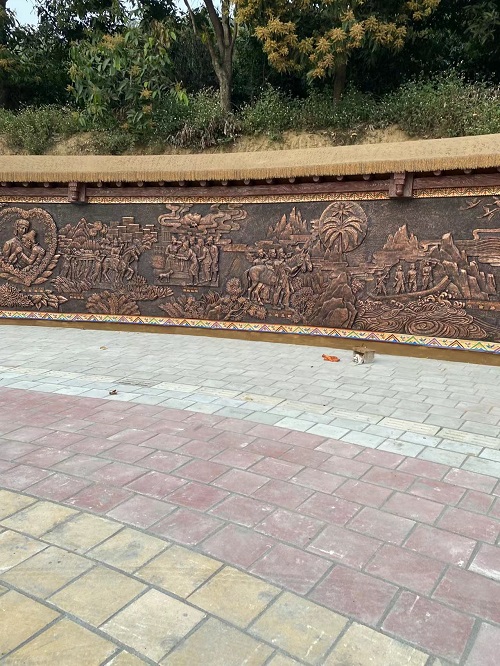 昆明塑石假山之浮雕新石器时代