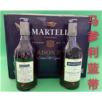 高价回收马爹利蓝带洋酒瓶 