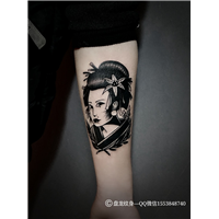 湘潭纹身|湘潭专业纹身|黑色艺**纹身 
