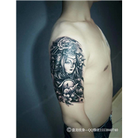 湘潭刺青|古代美女纹身 