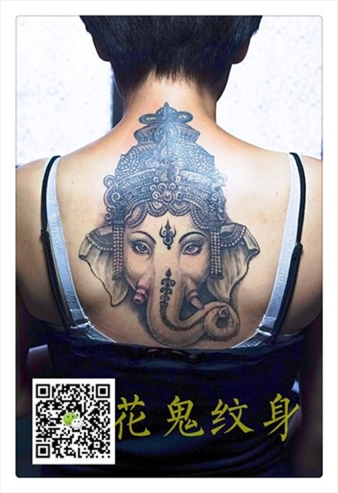 南宁花鬼纹身作品