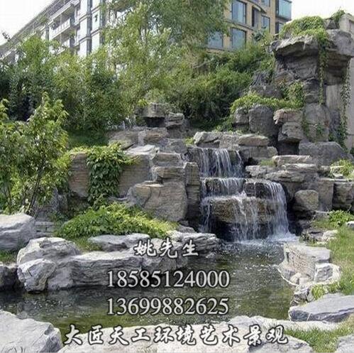常德假山喷泉，常德假山流水，常德塑石假山 