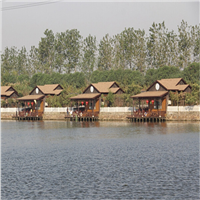 常德生态园餐厅，常德生态园，常德仿木施工 