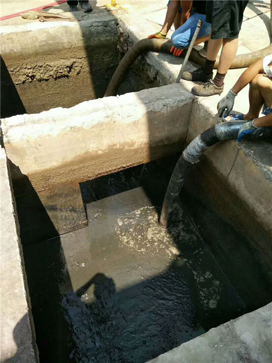 诸暨污水池清理 