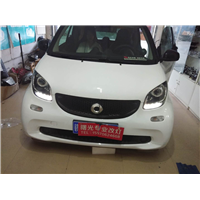 奔驰smart升级海拉五双光透 