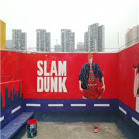 重庆手绘墙设计 