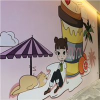 重庆博物馆墙绘 