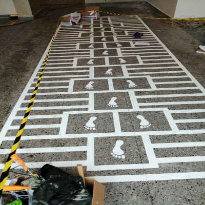 重庆走廊墙绘 