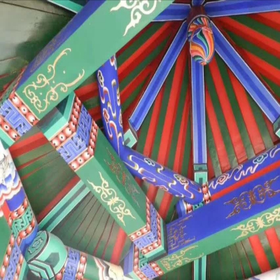 重庆走廊彩绘 