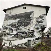 重庆电视背景墙 
