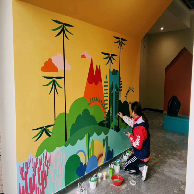 重庆广场主题壁画 