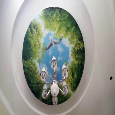 重庆地下车库墙**绘 
