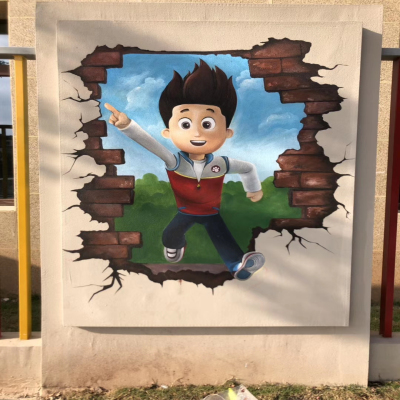 重庆卧室壁画 