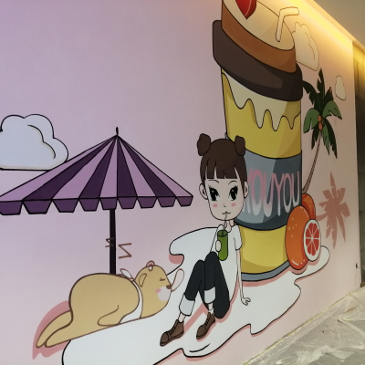 重庆博物馆墙绘 