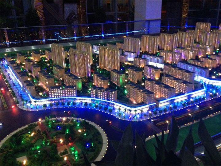 乌鲁木齐地形地貌沙盘 