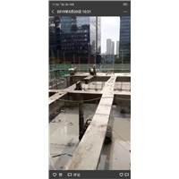 工地支撑梁切割