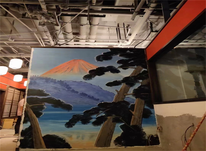 郴州3d墙绘彩绘公司
