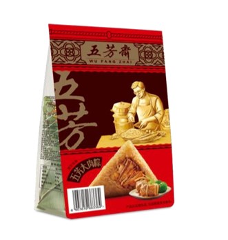 五芳斋嘉兴袋装1402真空五芳大肉粽端午礼品早餐食品