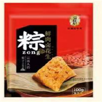 潘祥记鲜肉卤花生粽真空散装100克云南特产端午粽速食 