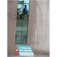 德阳新旧外墙#德阳玻璃幕墙的清洗
