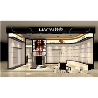 青岛服装展柜 