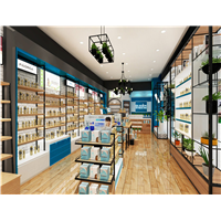 石嘴山展柜（万达优贝施化妆品柜） 