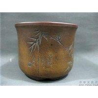 上海各式老花盆回收，浦东老花盆回收，老火缸回收 