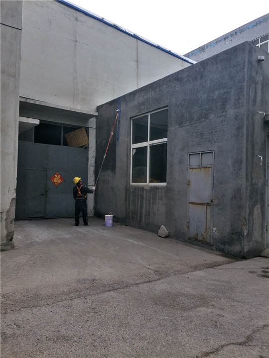 办公楼外墙刷涂料
